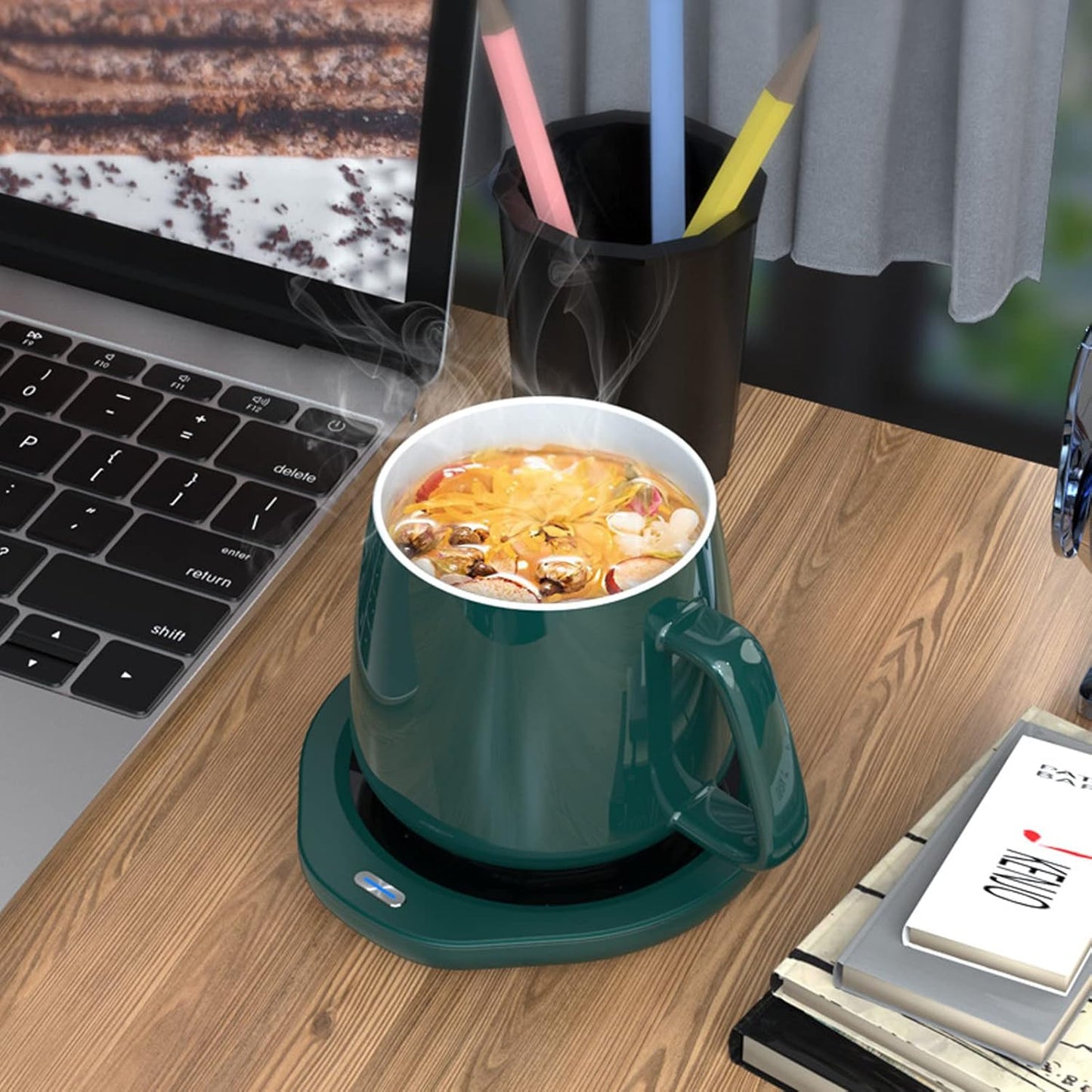 Calentador de Tazas HotCup Pro 🔥☕ - ¡Mantén tu bebida siempre a la temperatura ideal!