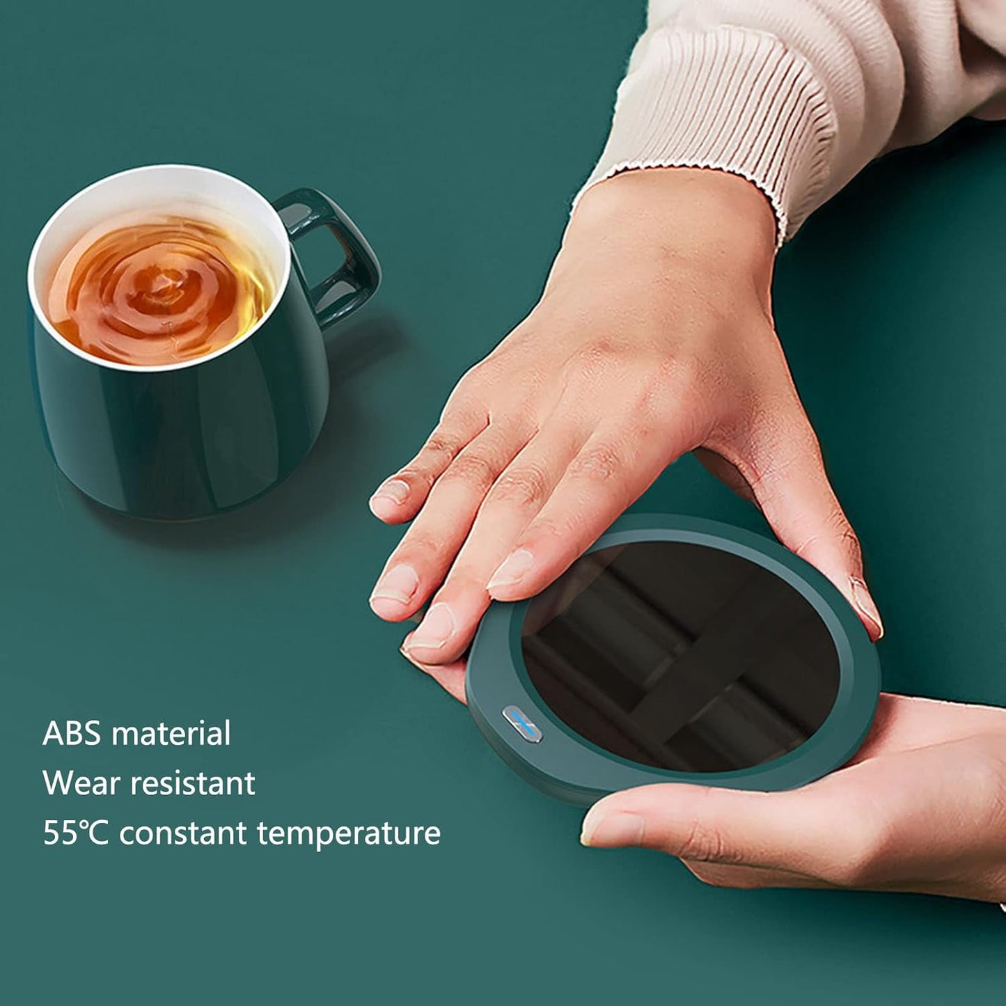 Calentador de Tazas HotCup Pro 🔥☕ - ¡Mantén tu bebida siempre a la temperatura ideal!